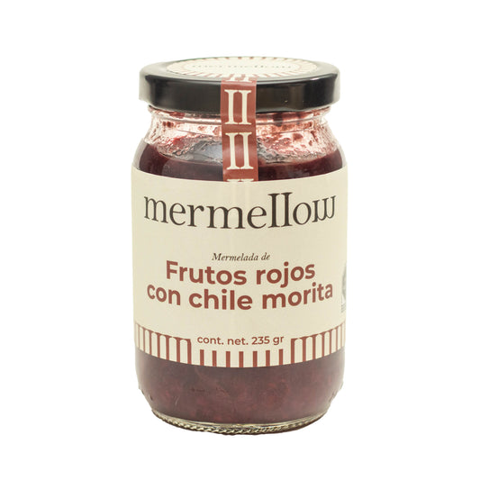 Mermelada de Frutos Rojos con Chile Morita Artesanal